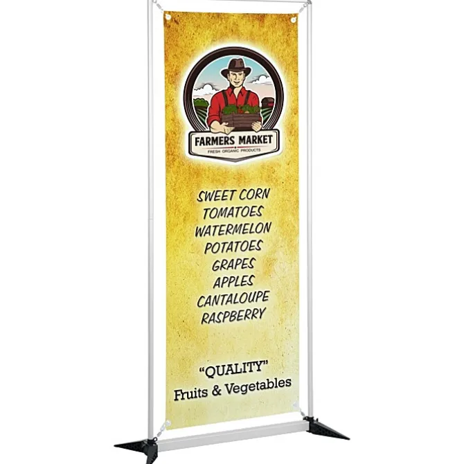 FrameWorx Banner Stand - 27 1/2 inches - Two Sided