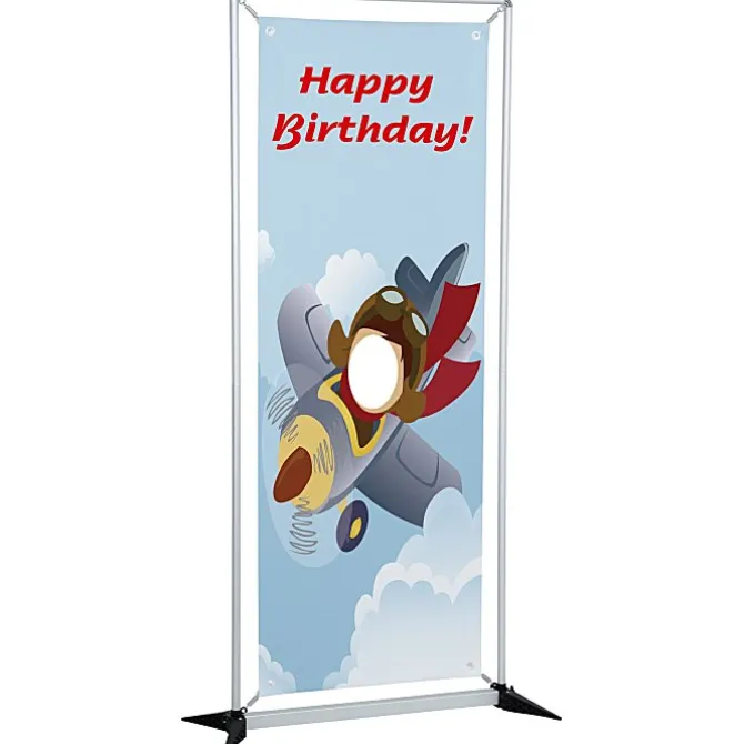 FrameWorx Banner Stand - Single Face Cut Out - Lower