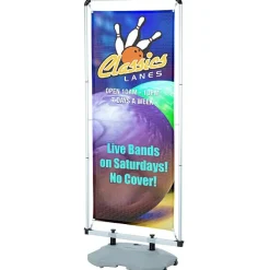 FrameWorx Outdoor Flex Banner Stand - One Sided