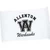 Fringed Velour Spirit Towel - 11 inches x 18 inches - White