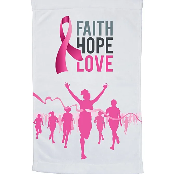 Full Color Microfiber Velour Sport Towel - 11 inches x 18 inches