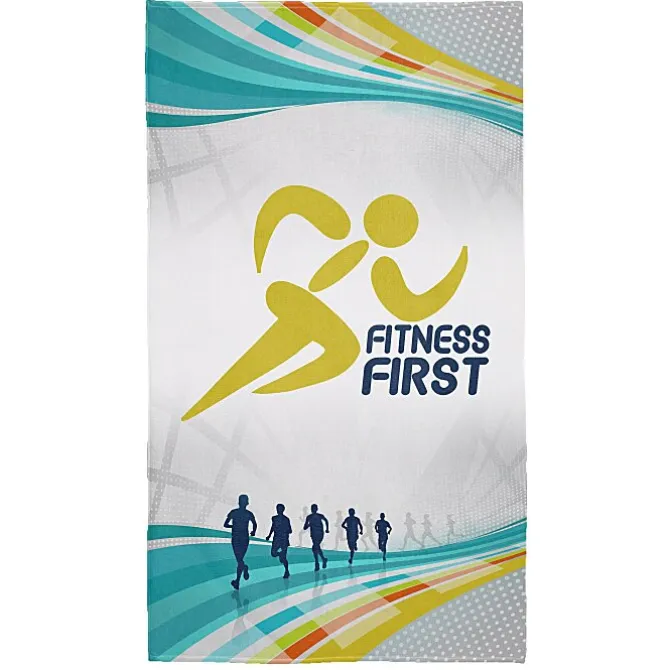 Full Color Plush Oversized Fitness Towel