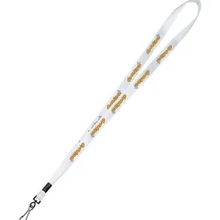 Full Color Ribbon Lanyard - 5/8 inches - 32 inches - Metal Swivel Snap Hook
