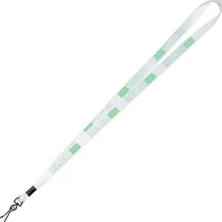 Full Color Ribbon Lanyard - 5/8 inches - 34 inches - Metal Swivel Snap Hook