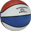 Full Size Rubber Basketball - Red, White & Blue