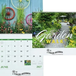 Garden Walk Calendar - Spiral