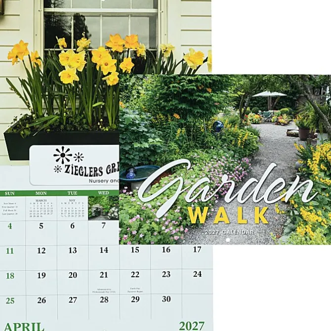 Garden Walk Calendar - Window