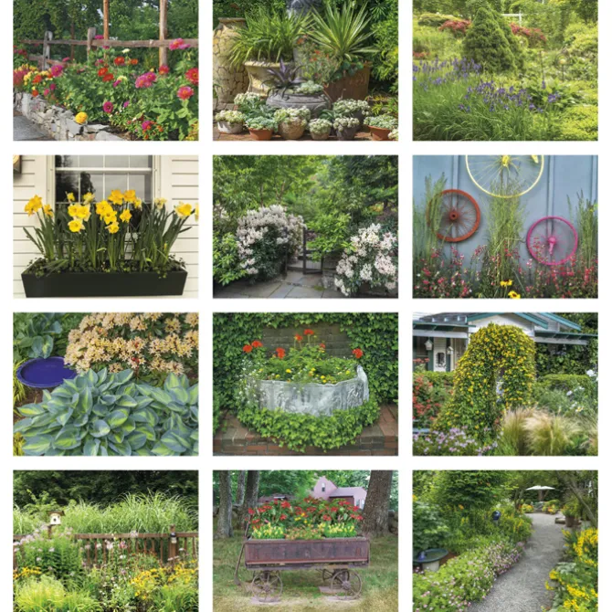 Garden Walk Calendar - Window