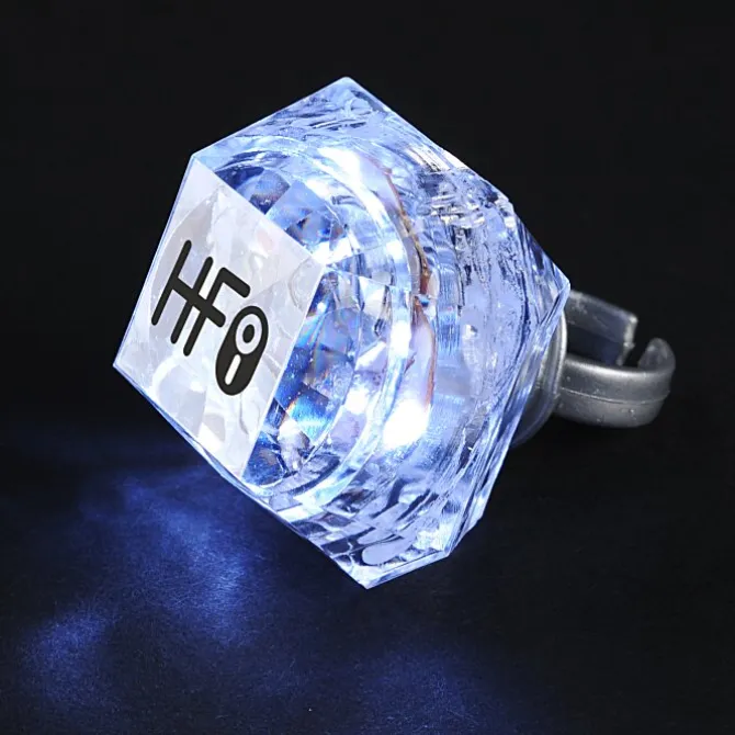 Gem Light-Up Ring - Princess Cut - 24 hr