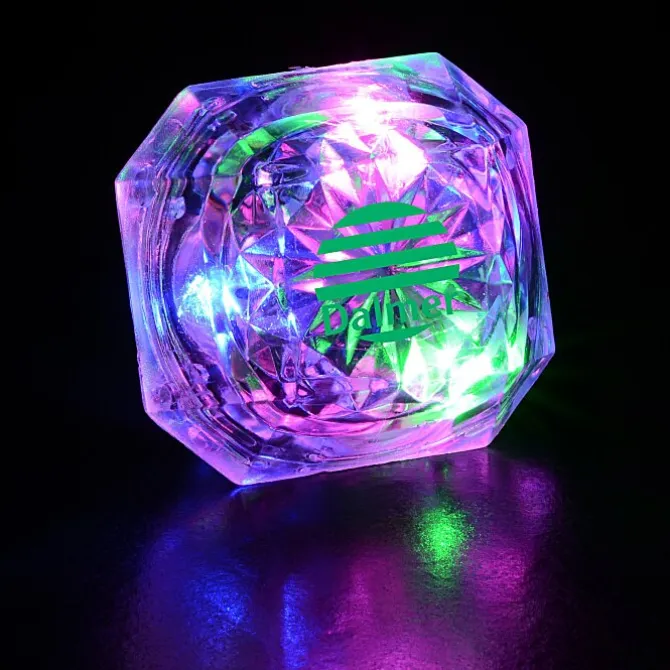 Gem Light-Up Ring - Princess Cut - Multicolor