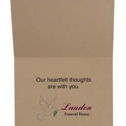 Gentle Fern Sympathy Card