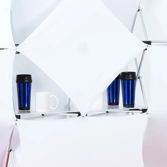 Geometric Junior Pop-Up Tabletop Display - 8 Panel Kit