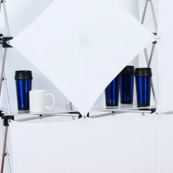 Geometric Junior Pop-Up Tabletop Display - 5-Panel Kit