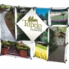 10' Geometric Pop-Up Display