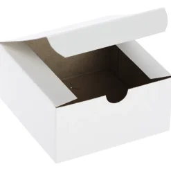 Gift Box - 4 inches x 4 inches x 2 inches - Gloss White
