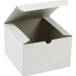 Gift Box - 6 inches x 6 inches x 4 inches - Gloss White