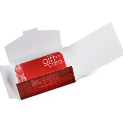 Gift Card Box with Corner Tabs
