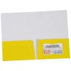 Gloss Paper Two-Pocket Mini Folder - 8 3/4 inches x 6 inches