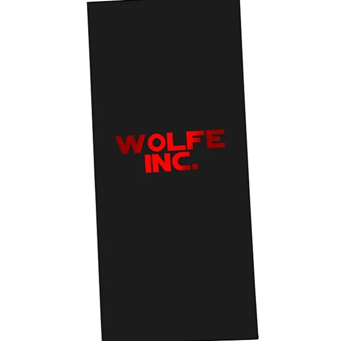 Gloss Paper Two-Pocket Mini Folder - 9 inches x 4 inches