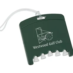 Golf Bag Tag with Tees