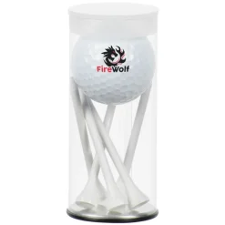 Golf Ball and Tee Tube