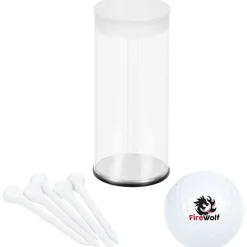 Golf Ball and Tee Tube