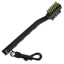 Golf Brush with Dual Bristles & Clip