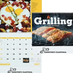 Grilling Wall Calendar - Spiral