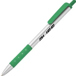 Grip Click Pen - Silver