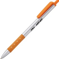 Grip Click Pen - Silver - 24 hr