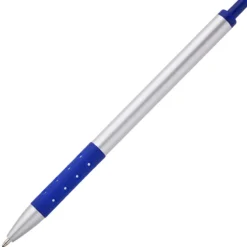 Grip Click Pen - Silver - 24 hr