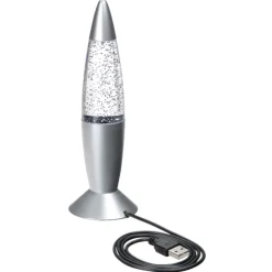 Groovy Glitter Lamp