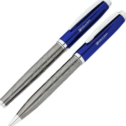 Guillox Nine Twist Metal Pen & Rollerball Pen Set with Gift Package