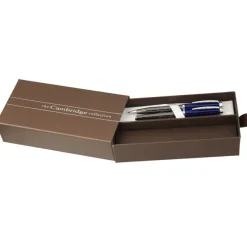 Guillox Nine Twist Metal Pen & Rollerball Pen Set with Gift Package