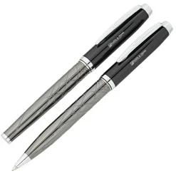 Guillox Nine Twist Metal Pen & Rollerball Pen Set