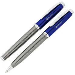 Guillox Nine Twist Metal Pen & Rollerball Pen Set