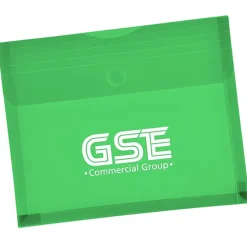 Gusseted Document Envelope - Translucent