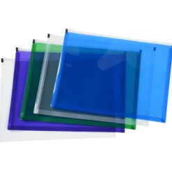 Gusseted Zip Envelope