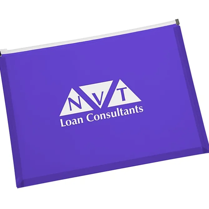 Gusseted Zip Envelope