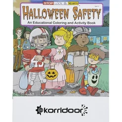 Halloween Safety Coloring Book