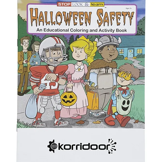 Halloween Safety Coloring Book