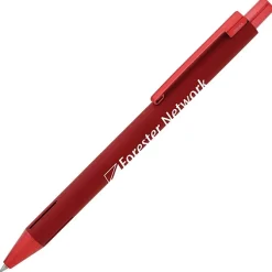 Halo Soft Touch Gel Metal Pen