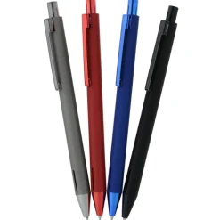 Halo Soft Touch Gel Metal Pen