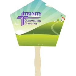 Hand Fan - Church - Full Color - 24 hr