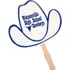 Hand Fan - Cowboy Hat - 24 hr