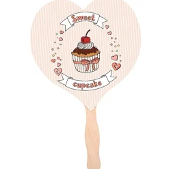 Hand Fan - Heart - Full Color