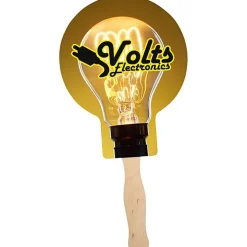 Hand Fan - Light Bulb - Full Color