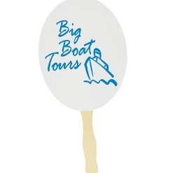 Hand Fan - Oval