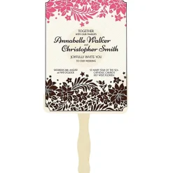 Hand Fan - Rectangle - Full Color - 24 hr
