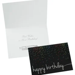 Happy Birthday Confetti Greeting Card